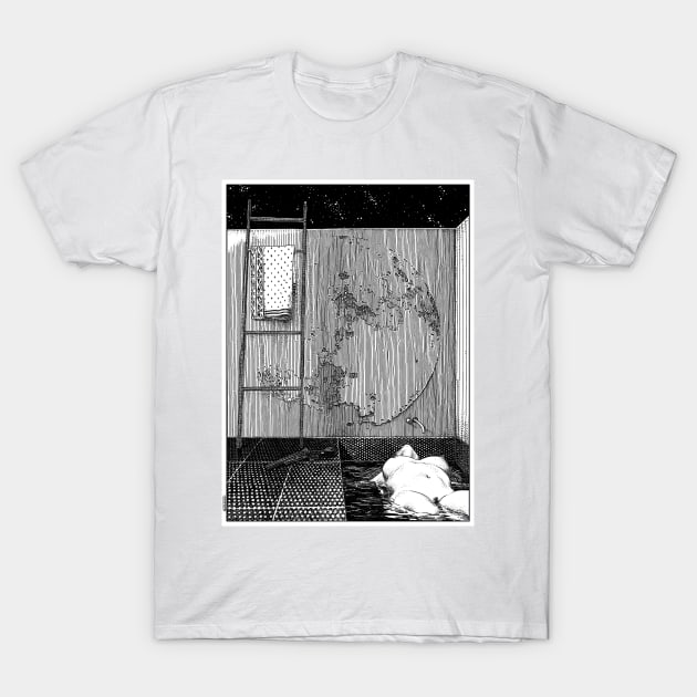 asc 543_La lupara (Don't forget your silver bullets after midnight) T-Shirt by apolloniasaintclair